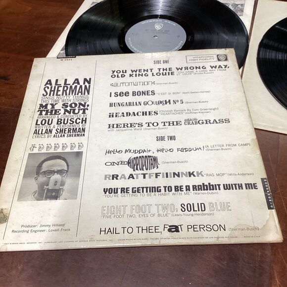 Allan Sherman - My Son The Nut , Fast Relief From TV Commercials & Sydney Omar - Picture 4 of 16